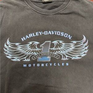 Black Harley-Davidson, Central Maine, Bangor, Maine dealership T-shirt 3xl